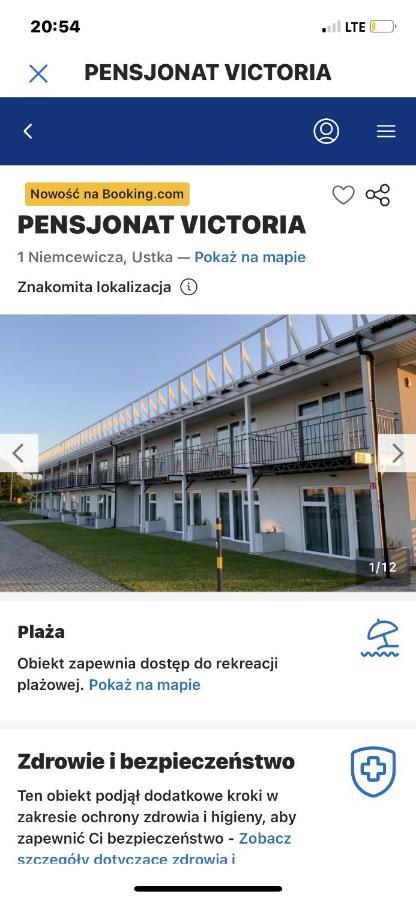 Pensjonat Victoria 우스트카 외부 사진